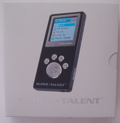 Super Talent Mega Screen MP3 Player